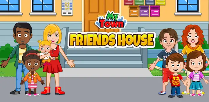 My Town: Friends House Party — Android game banner