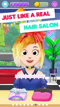 My Town: Girls Hair Salon Game screenshot 4