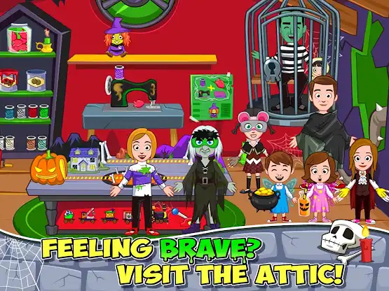 My Town : Haunted House screenshot 3