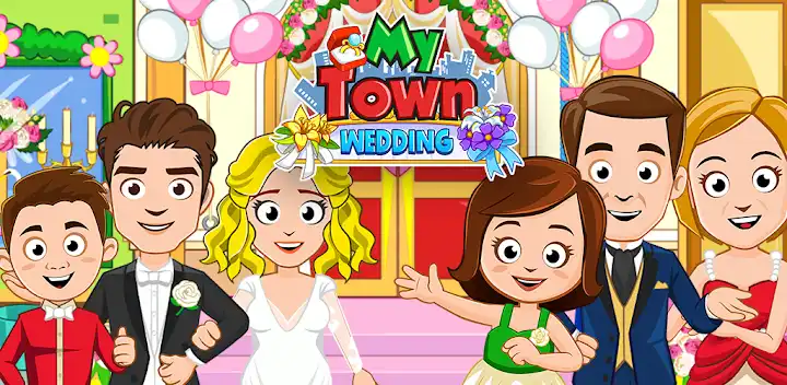 My Town : Wedding — Android game banner