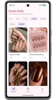 Sweet Nails: Nail Design Ideas screenshot 3