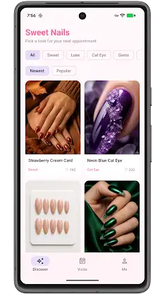 Sweet Nails: Nail Design Ideas screenshot 1