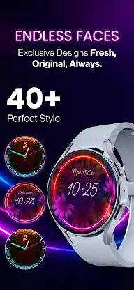 Neon Glow Watch Faces screenshot 8