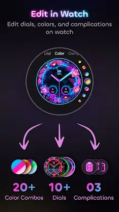 Neon Watchface ULTRA SGW7 screenshot 6