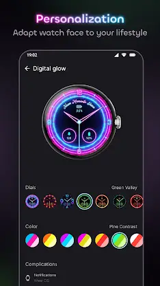Neon Watchface ULTRA SGW7 screenshot 2