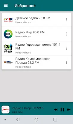 Radio Novosibirsk screenshot 3