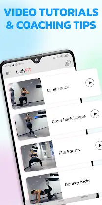Female Fitness - Women Workout screenshot 4