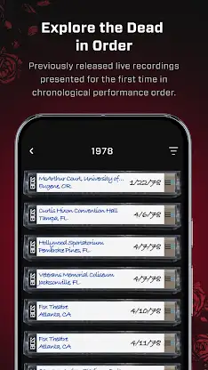 Play Dead: Grateful Dead App screenshot 5