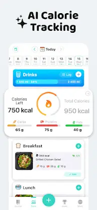 AI Calorie Counter: Nutrilio screenshot 1