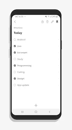 WhiteNote - Notepad, Notes screenshot 2
