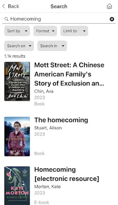Kapiti Coast Libraries screenshot 3