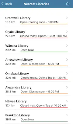 CODC & QLDC Libraries screenshot 5