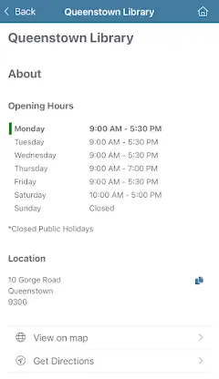 CODC & QLDC Libraries screenshot 6