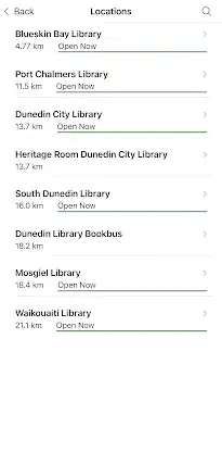 Dunedin Public Libraries screenshot 5