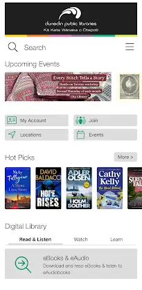 Dunedin Public Libraries screenshot 1