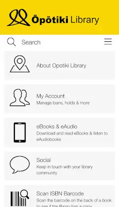Ōpōtiki District Library screenshot 1