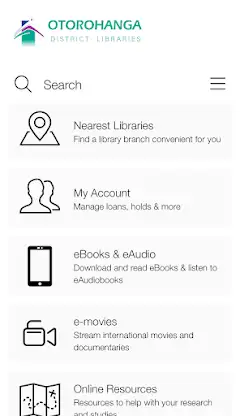 Otorohanga District Library screenshot 1