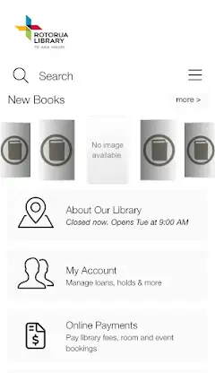 Rotorua Library screenshot 1