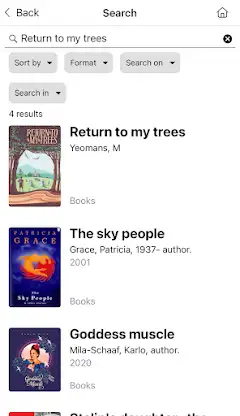 Libraries Tararua screenshot 3