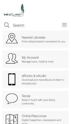 Westland District Library screenshot 1