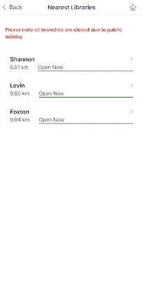 Libraries Horowhenua screenshot 5