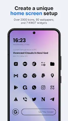 Lena Black - Glyph Icon Pack screenshot 1