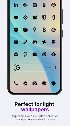 Lena Black - Glyph Icon Pack screenshot 2