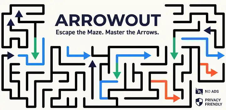 Arrow Out Puzzle Pro — Android game banner