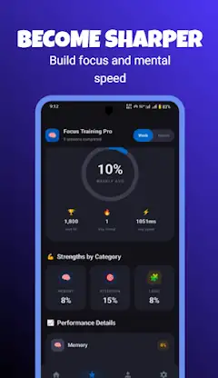 Brain Focus Pro - Memory Games screenshot 3