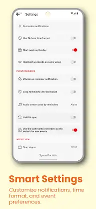 Smart Calendar Pro screenshot 4