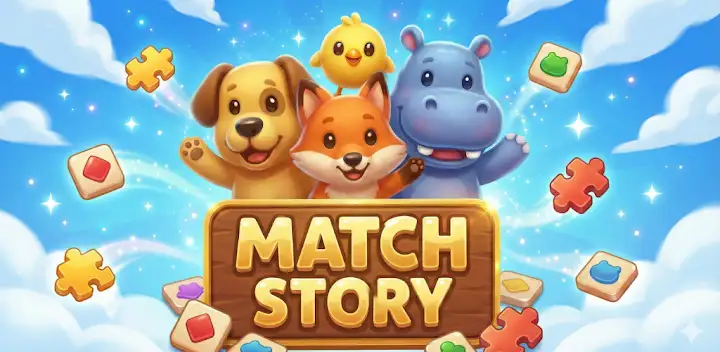 Match My Animals Puzzle — Android game banner