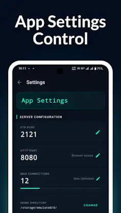 WiFi FTP Server Pro screenshot 2