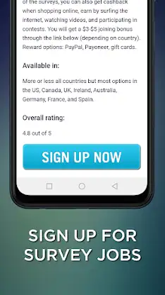 Online Survey Jobs screenshot 5