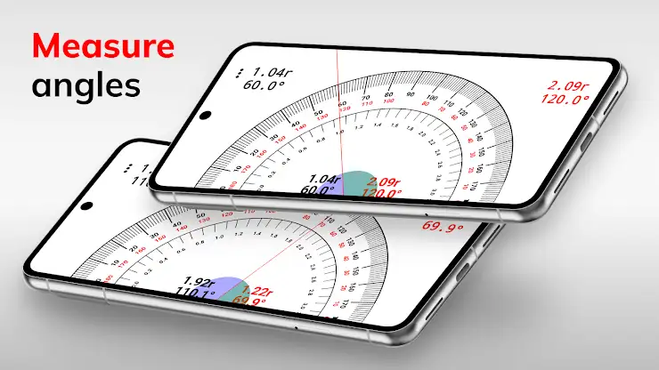 Protractor - Angle Measurement screenshot 2