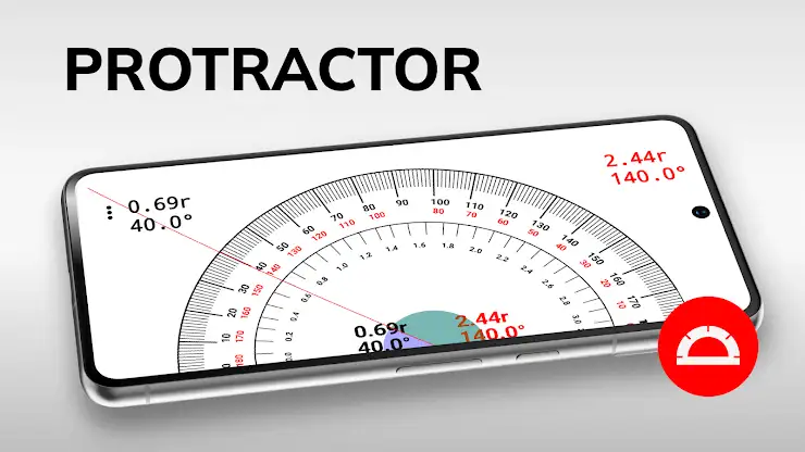 Protractor - Angle Measurement screenshot 1