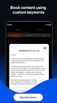 No Nut November: porno block screenshot 3