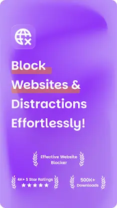Bx Website Blocker,Block Sites screenshot 1