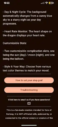 Cute Dino: Fan Watch Face screenshot 2