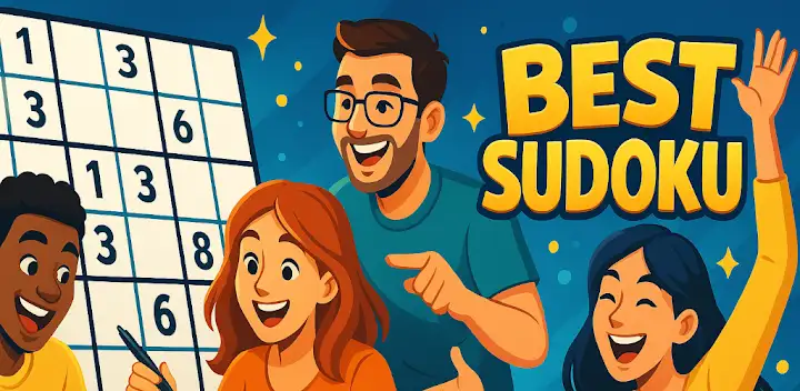 Best Sudoku — Android game banner