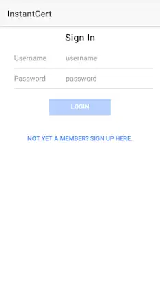 InstantCert CLEP screenshot 1