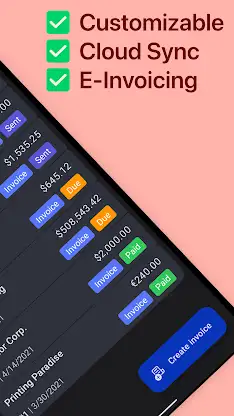 SubTotal Invoice Maker screenshot 2