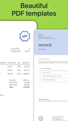 SubTotal Invoice Maker screenshot 3