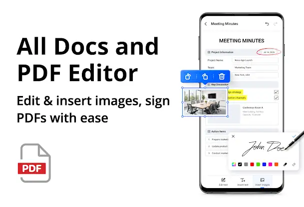 PDF Reader & Editor - Easy PDF screenshot 3