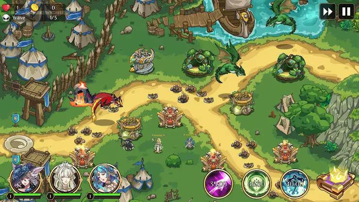 Kingdom War: Tower Defense TD screenshot 7