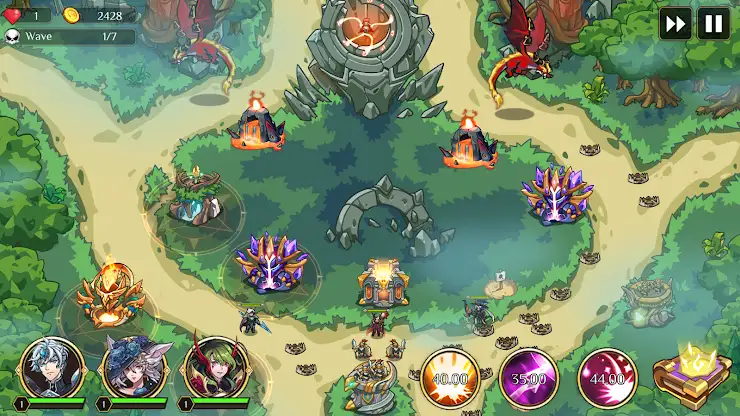 Kingdom War: Tower Defense TD screenshot 6