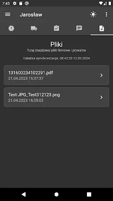 LogisticsERP - Driver App screenshot 2