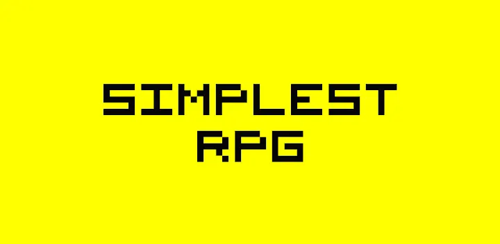 Simplest RPG — Text Adventure — Android game banner