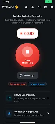 Webhook Voice Automation (Rec) screenshot 7
