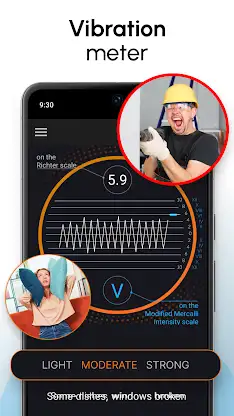 Vibration Meter and detector screenshot 3