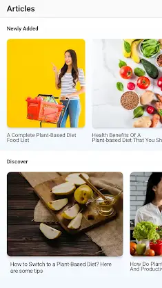 Plant Based Diet Recipes App screenshot 8